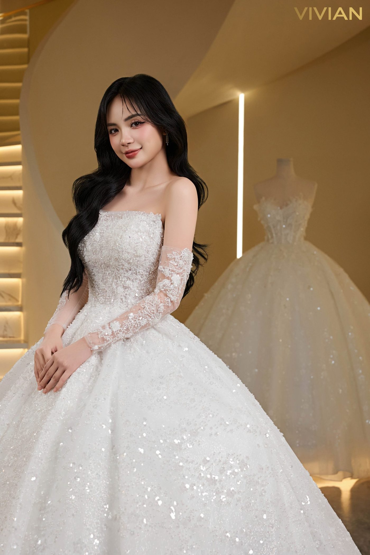 Xu hướng váy cưới cao cấp 2025