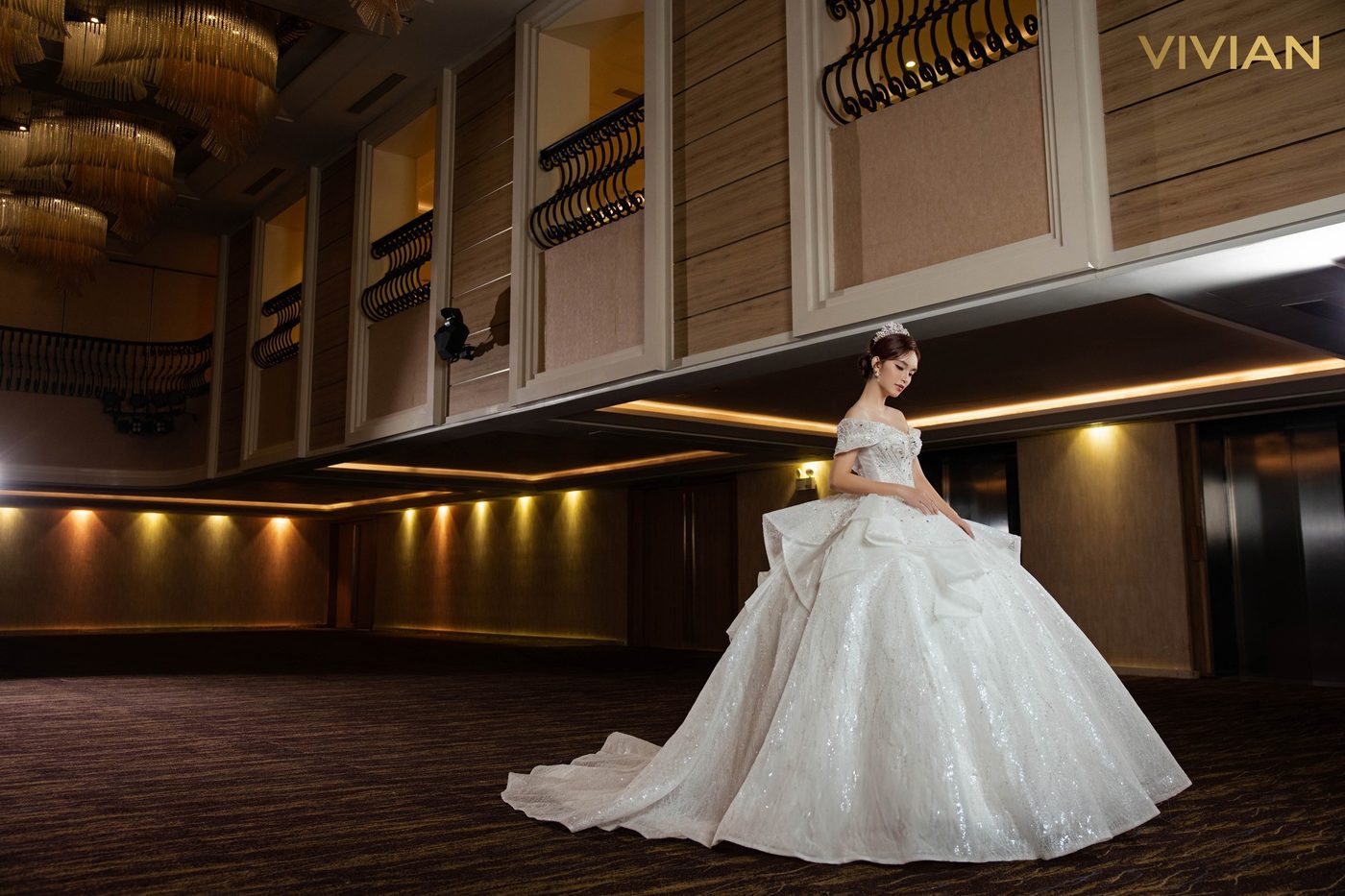 Váy cưới corset cao cấp