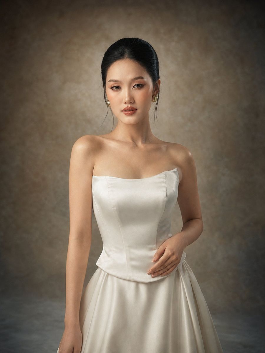 VNCS-03 — Suông satin cúp ngực