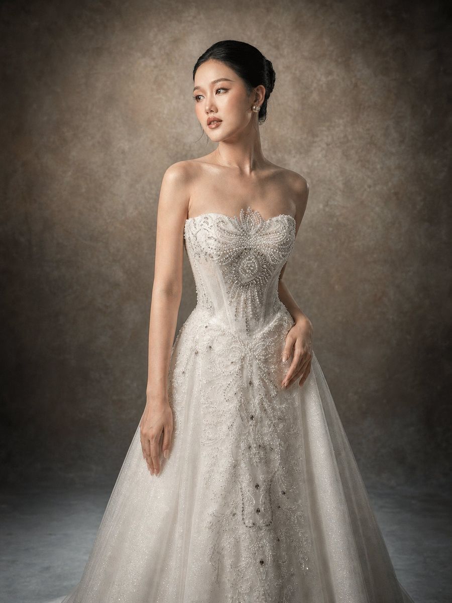 VNCS-1095 — Suông sequin cúp ngực