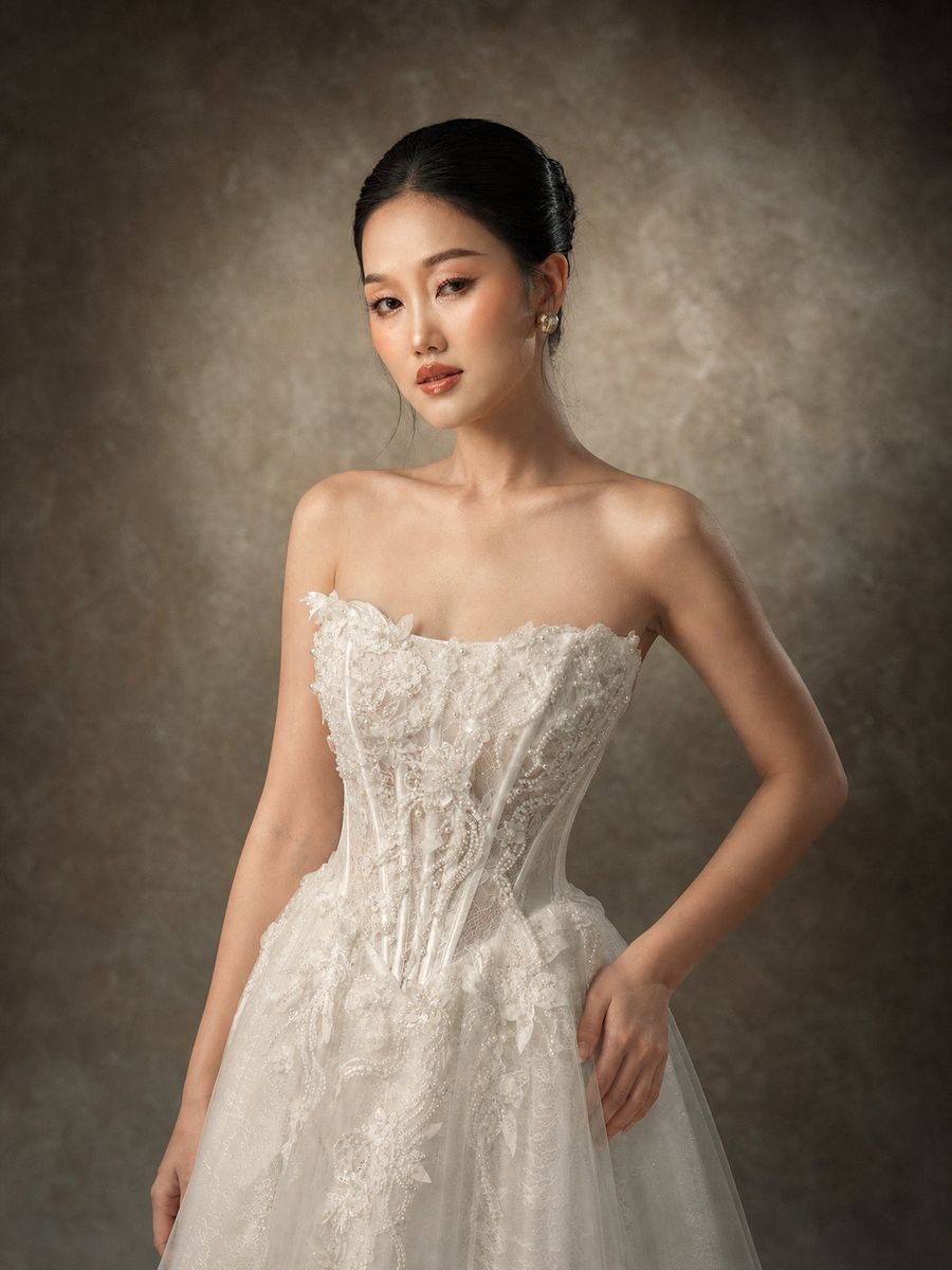 VNCS-1098 — Suông voan cúp ngực
