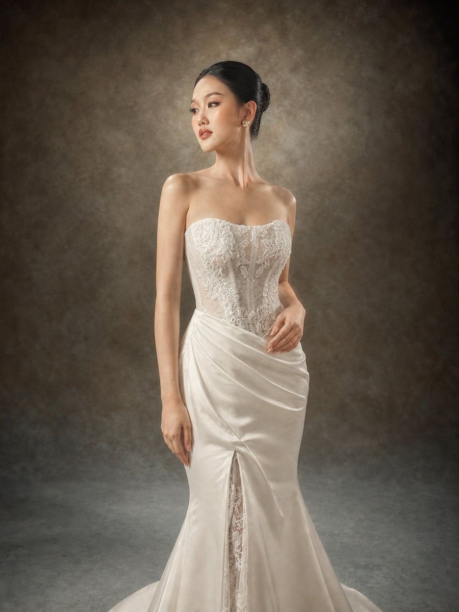 VVAP-04 — Đuôi cá satin xẻ tà