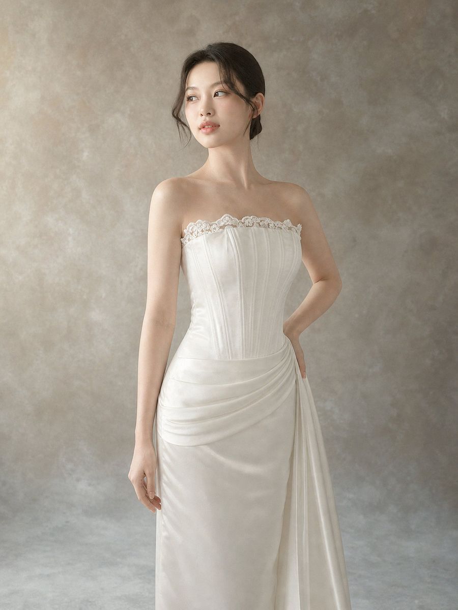 VVAP-75 — Đuôi cá satin xếp vân