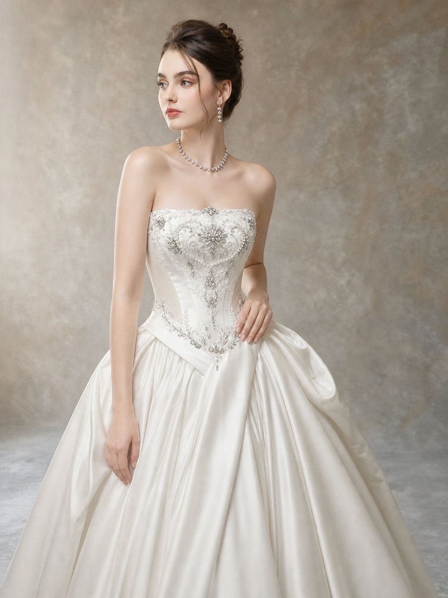 VVSIG-111 — Xoè satin đính kết