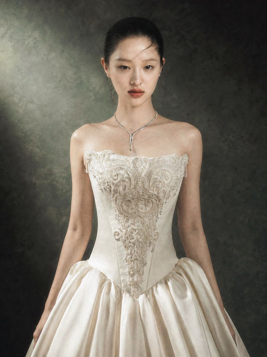 VVSIG-124 — xoè satin cúp ngực đính kết