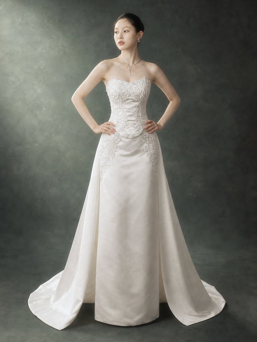 VVSIG-39 — cá satin đính kết thân áo corset