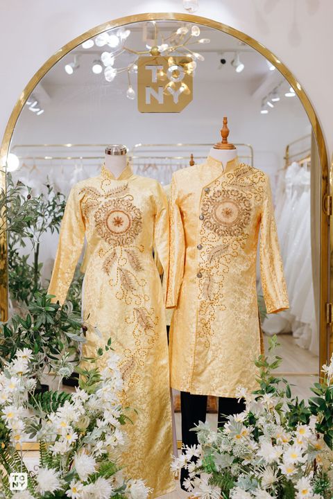 Áo dài đôi 11 tại Tony Wedding · Vivian Bridal, 106 Đường 3 Tháng 2 TP.HCM