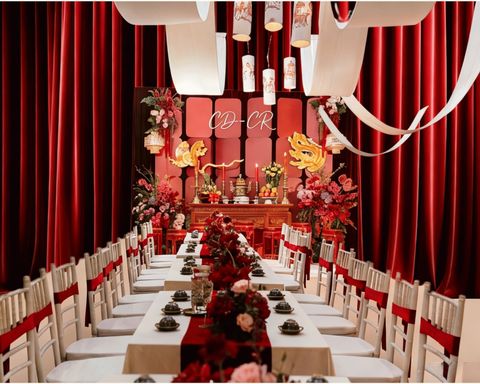 Trang trí gia tiên CAO CẤP 100 tại Tony Wedding · Vivian Bridal, 106 Đường 3 Tháng 2 TP.HCM