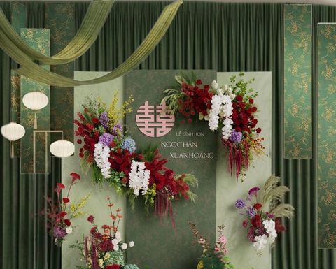 Trang trí gia tiên CAO CẤP 133 tại Tony Wedding · Vivian Bridal, 106 Đường 3 Tháng 2 TP.HCM