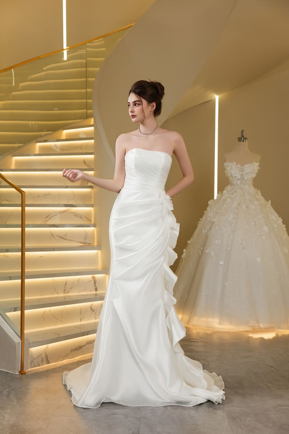 Váy Cưới Đuôi Cá Premium VVP-56